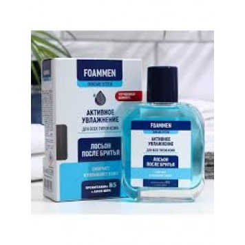 Лосьон после бритья Foammen 100мл увлажняющий Дрогери
