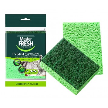 Master Fresh Губка целлюлозная 2шт
