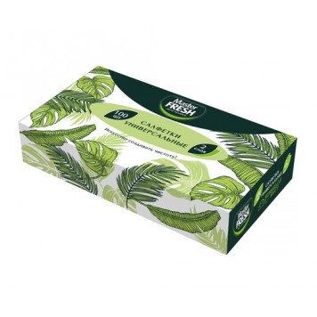 MASTER FRESH Салфетки бумажные в коробочке 2сл 100шт
