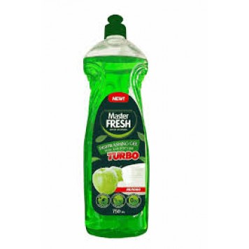 MASTER FRESH TURBO гель для мытья посуды 750мл ЯБЛОКО