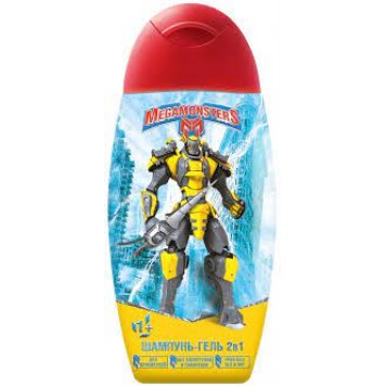 Мегамонстры Шампунь-Гель 2в1 300мл