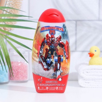Мегамонстры Шампунь-кондиционер 2 в 1 300 мл.