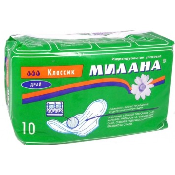 Милана Прокладки Драй (10шт.)