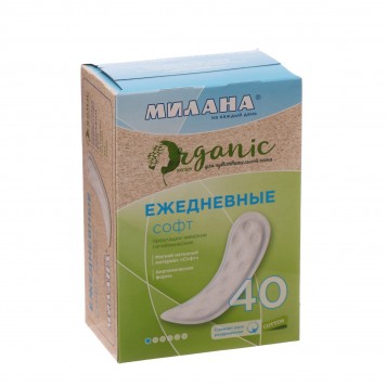 Милана Прокладки Ежедн.Dolce Део софт ORGANIC 40шт