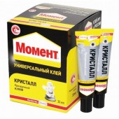 Момент клей Кристалл в шоубоксе 30мл.