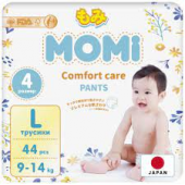 MOMI Подгузники-трусики COMFORT CARE 9-14кг 44шт.L