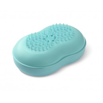 Мыльница закрытая "ВОЯЖ" с щеткой