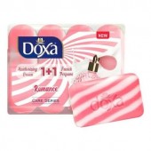 Мыло DOXA Care Series 4шт х 80гр с увлажняющим кремом (Romanse)		