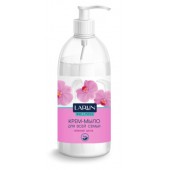 Мыло-крем LARUN Wellness Нежный шелк 1л Мыло-крем LARUN Wellness Нежный шелк 1л