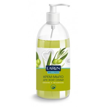 Мыло-крем LARUN Wellness Питание и увлажнение 1л