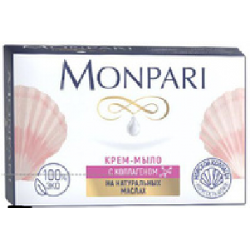 Мыло туал. НМЖК МОНПАРИ 100г с коллагеном