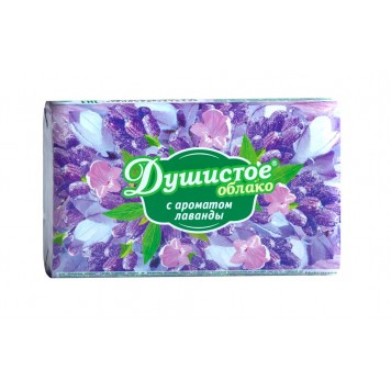 Мыло туалетное Душистое Облако 90гр Лаванда