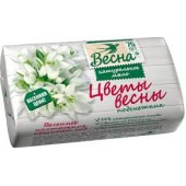 Мыло туалетное ВЕСНА цветы весны Подснежник 90гр Мыло туалетное ВЕСНА цветы весны Подснежник 90гр