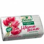 Мыло туалетное ВЕСНА цветы весны Тюльпан 90гр Мыло туалетное ВЕСНА цветы весны Тюльпан 90гр
