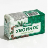 Мыло туалетное ВЕСНА Народное (хвойное) 140гр. Мыло туалетное ВЕСНА Народное (хвойное) 140гр.