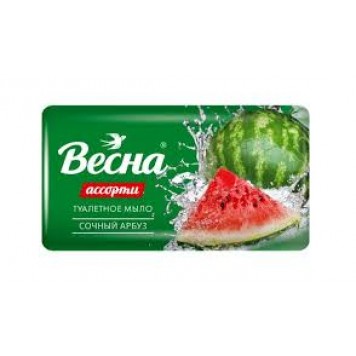 Мыло туалетное ВЕСНА сочный арбуз 90гр/чз
