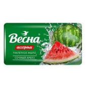 Мыло туалетное ВЕСНА сочный арбуз 90гр)