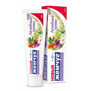 Новый жемчуг з/п Лечебные травы 125 мл.