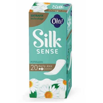 Ола! Daily DEO прокладки Ежедневные дезодорирующие 20шт.Солнечная ромашка