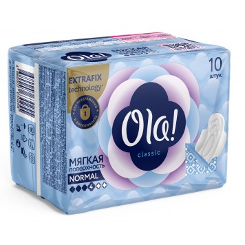 Ола! Wings Классик Нормал Синглс 10шт 