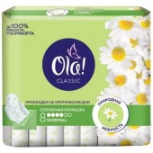 Ола! Wings Классик Супер Синглс 8шт Ромашка