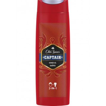 Олд Спайс 400мл гель д/душа и шампунь Captain