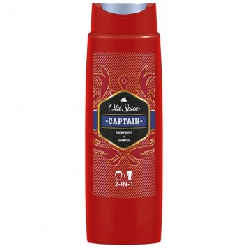 Олд Спайс 400мл гель д/душа и шампунь Captain)
