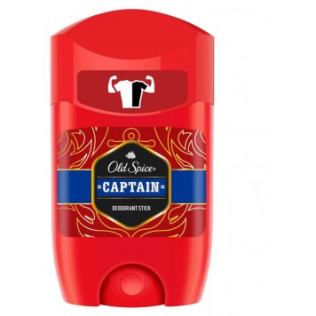 Олд Спайс твердый дезодорант Captain 50мл.