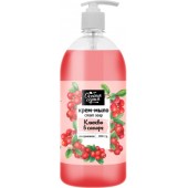 Особая Серия крем-мыло Клюква в сахаре 1000г