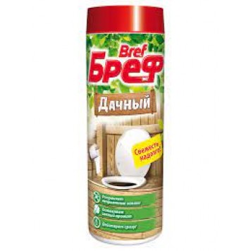 Освежитель для туалета Бреф Дачный 450г/чз