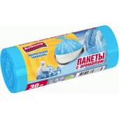 Пакеты д/мусора Арктическая свежесть 30л 20шт ПНД /30