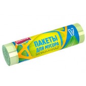 Пакеты д/мусора с завязками ECO ПНД 60л 10 шт /25 Пакеты д/мусора с завязками ECO ПНД 60л 10 шт /25