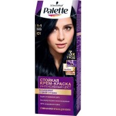 Паллет краска д/волос №1-1 Иссиня Черный