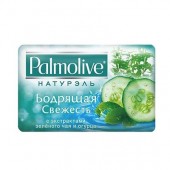 Палмолив мыло Бодрящая свежесть 90гр зел.чай огурец(72ш)