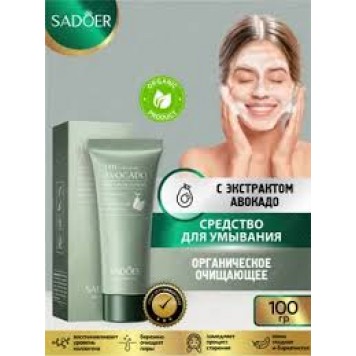 Пенка для умывания SADOER 100г с Авокадо