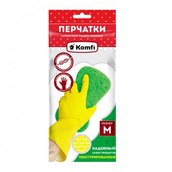 Перчатки хозяйственные М/L/240-1