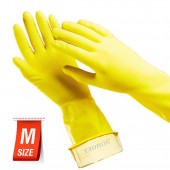 Перчатки рез. Латекс М с хлоп напылением