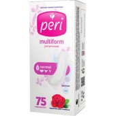 PERI Женские ежедневные прокладки 30шт MULTIFORM Бархатная роза и Мелисса																											