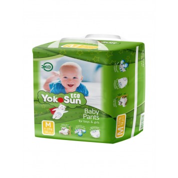 Подгузники-трусики YOKOSUN миниформат М (6-10кг) 14шт