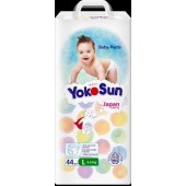Подгузники YOKOSUN ECO L (9-14) 44шт