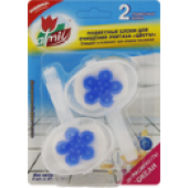 Подвесной блок для очищения унитаза Атмикс Цветы 2*37гр Океан