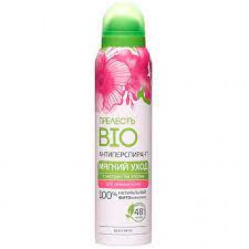 Прелесть БИО део спрей Нежность и уход 150 мл 