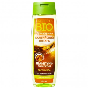 ПРЕЛЕСТЬ Био Шампунь 400мл Энергетик Балтийский янтарь