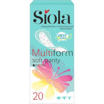 Прокладки ежедневные SIOLA  Panty Multiform deo 20шт