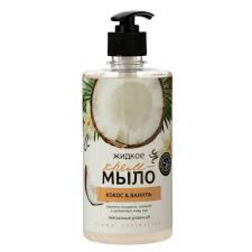 Rain Крем-мыло антибактериальное Кокос-Ваниль 500мл дозатор