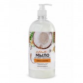 Rain Крем-мыло жидкое антибактериальное Кокос-Ваниль 1л дозатор 