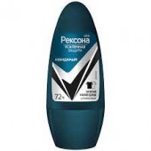 Рексона антиперспирант ролик 50мл муж Invisible для черн и бел