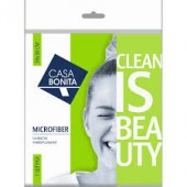 Салфетка CASA BONITA универсальная микрофибра 30х30см 220 г/м² оверлок