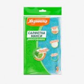 Салфетка Хозяюшка МИЛА микрофибра 50*60 см 1 шт Салфетка Хозяюшка МИЛА микрофибра 50*60 см 1 шт