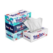 Салфетки бумажные в коробочке детские 200шт YokoSun /40